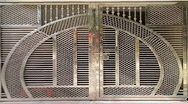 Hinged gate of Stainless Steel designed by us