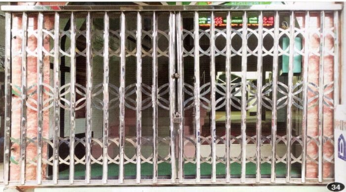 Stainless Still Gate SS Collapsible Gate