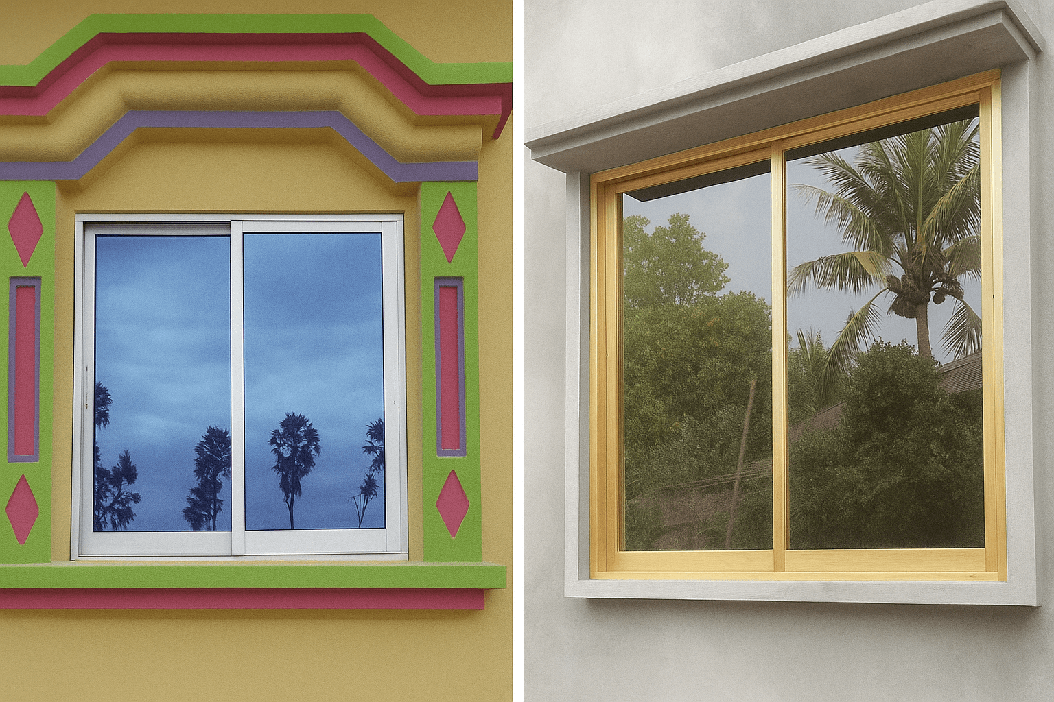 Sliding glass window