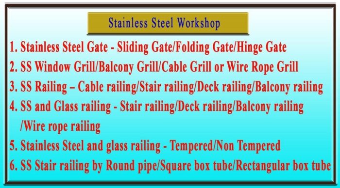 Stainless Still Workshop