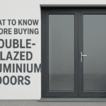 What to know before buying double glazed aluminium doors