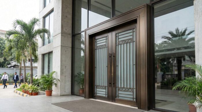 premium aluminium arman door fitting in sylhet