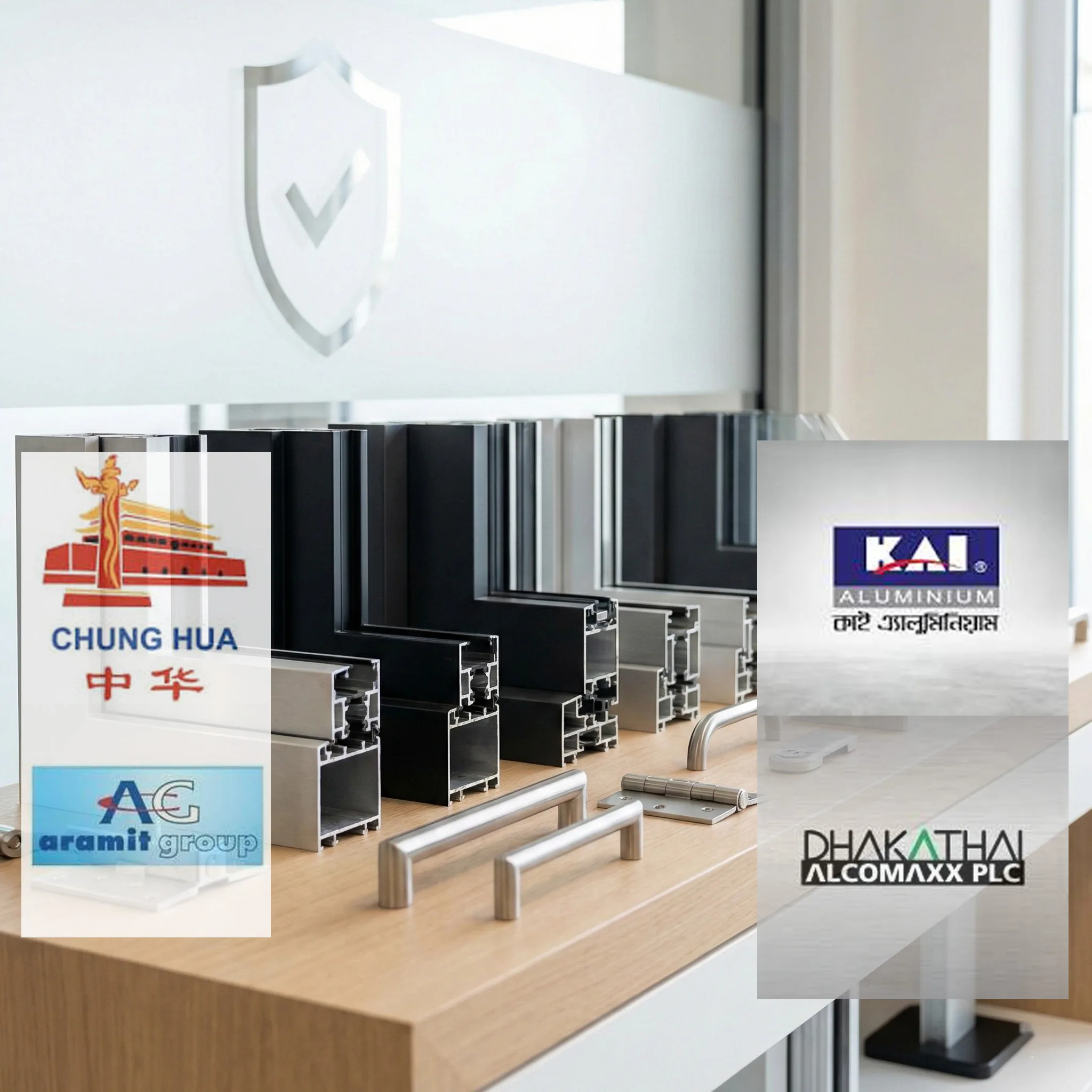 authorized dealer top brands bright thai aluminium