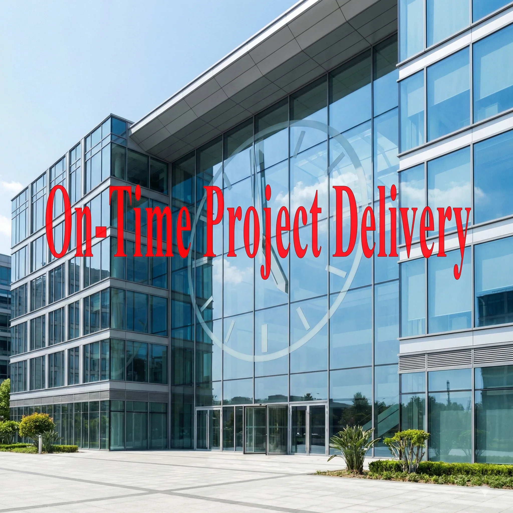 on time project delivery bright thai aluminium